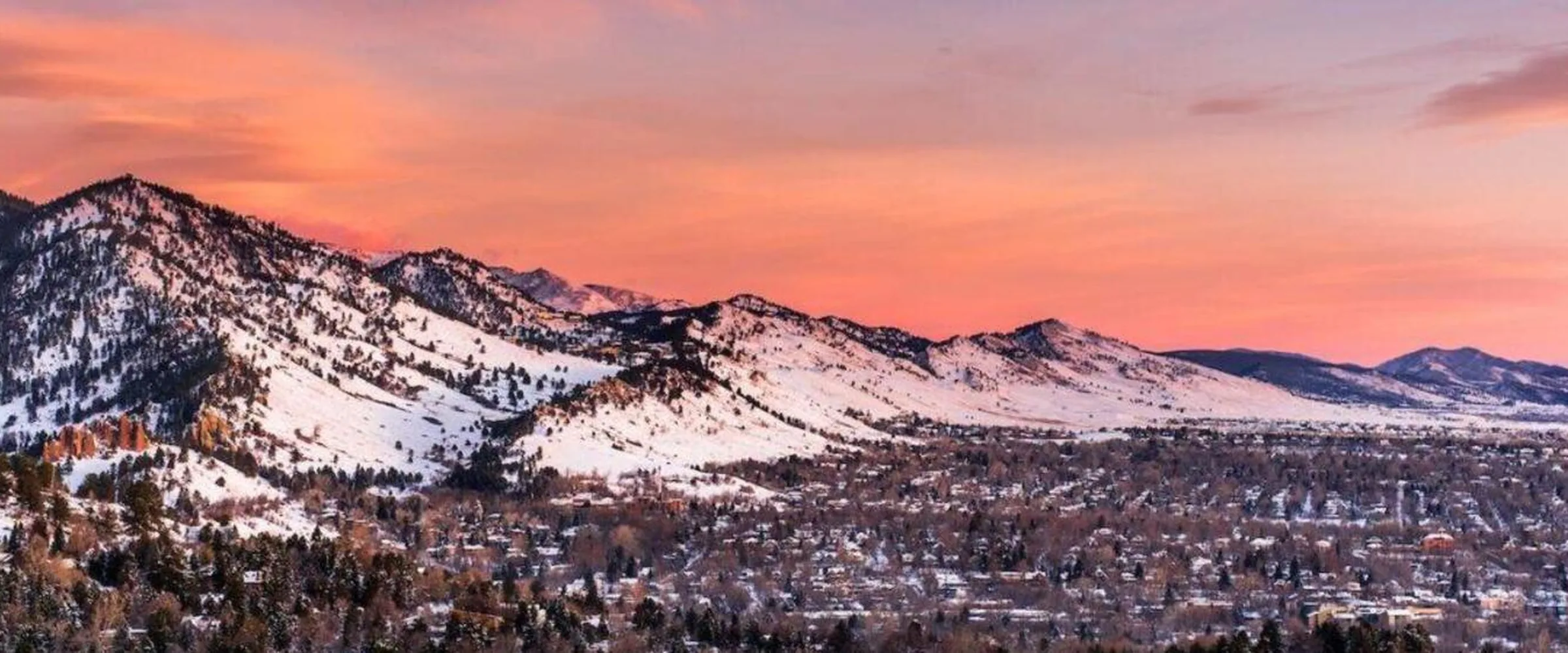 Boulder area landscape